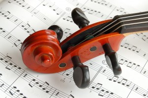 Violin head